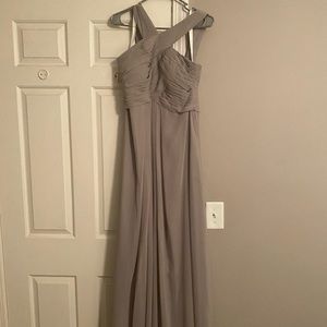 Azazie Kaleigh Silver Size A8